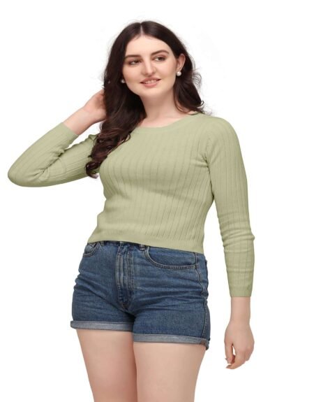 knitted Top For Women chiku